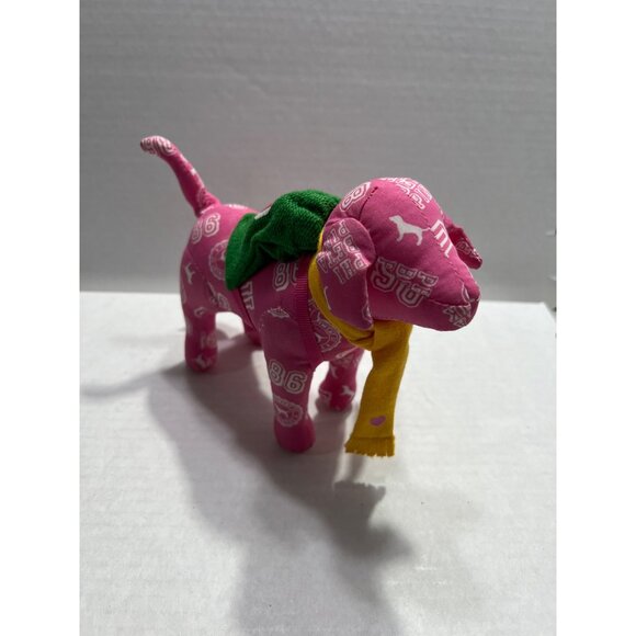 Pink Victoria Secret 2007 Phi Beta mini dog plush - Picture 2 of 9
